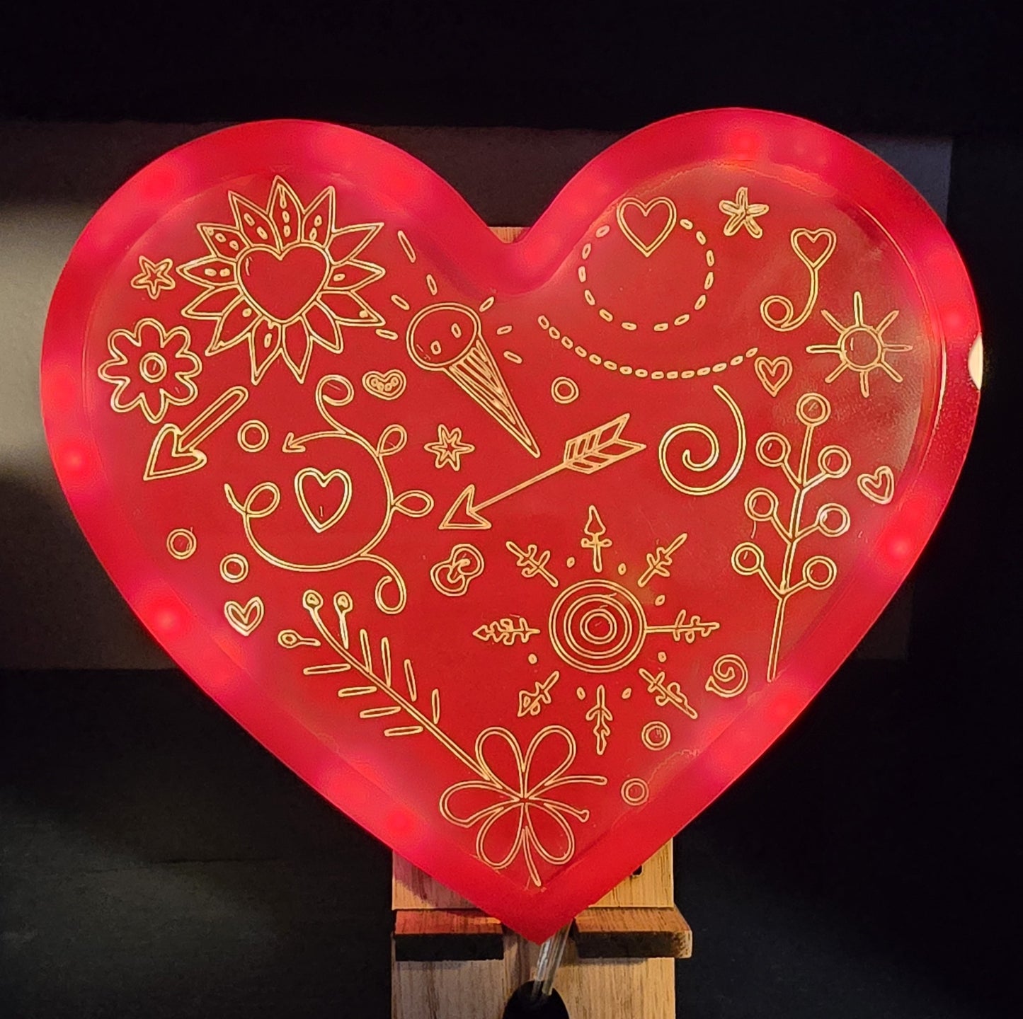 Illuminated Heart