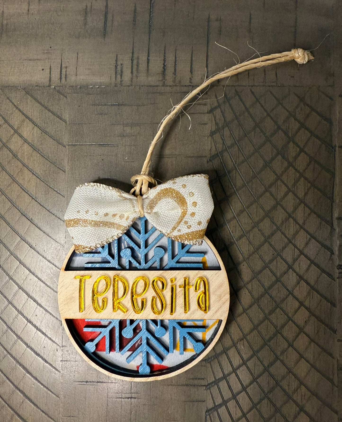 Layered Snowflake Ornament