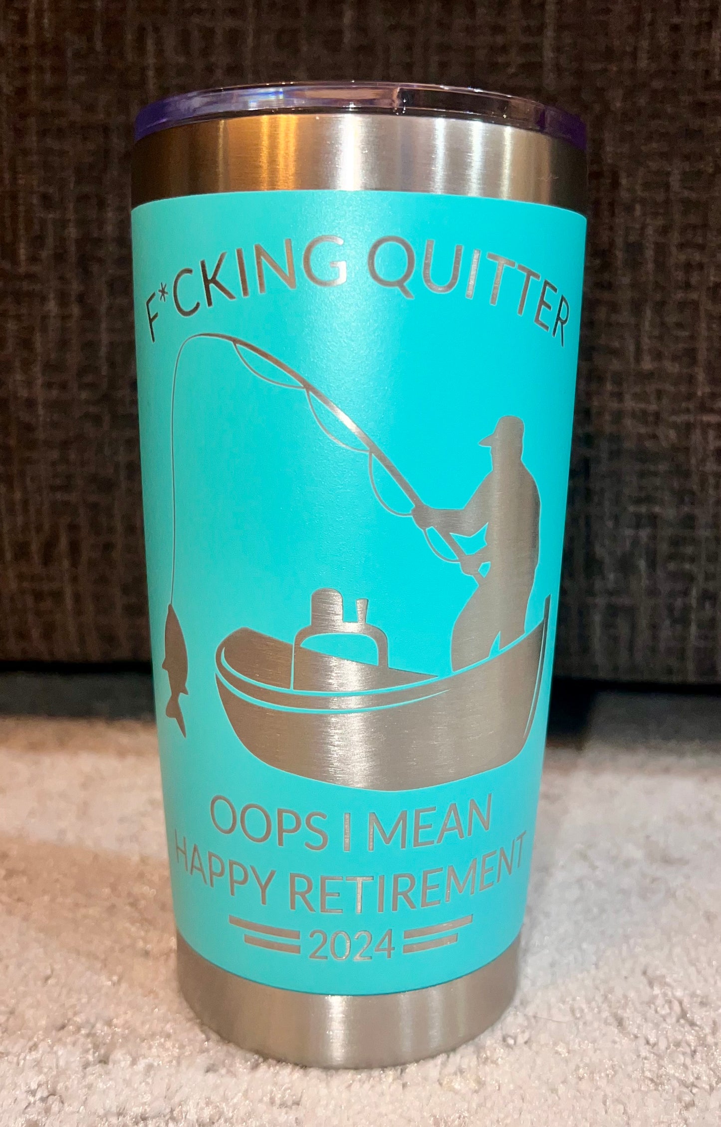 20oz Tapered Engraved Tumbler - Custom Made to Order