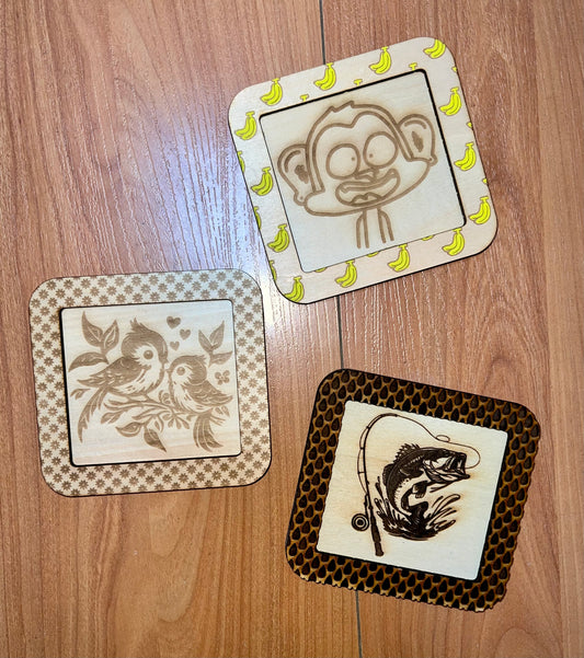 Engraved Photo Magnet