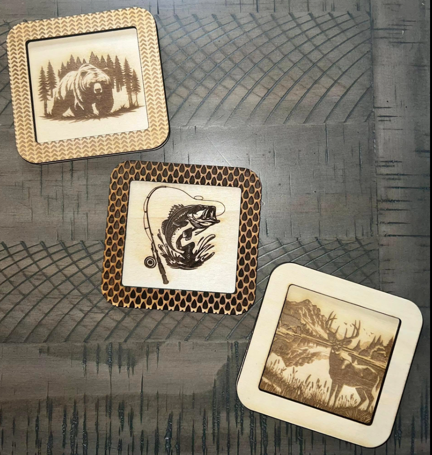 Engraved Photo Magnet