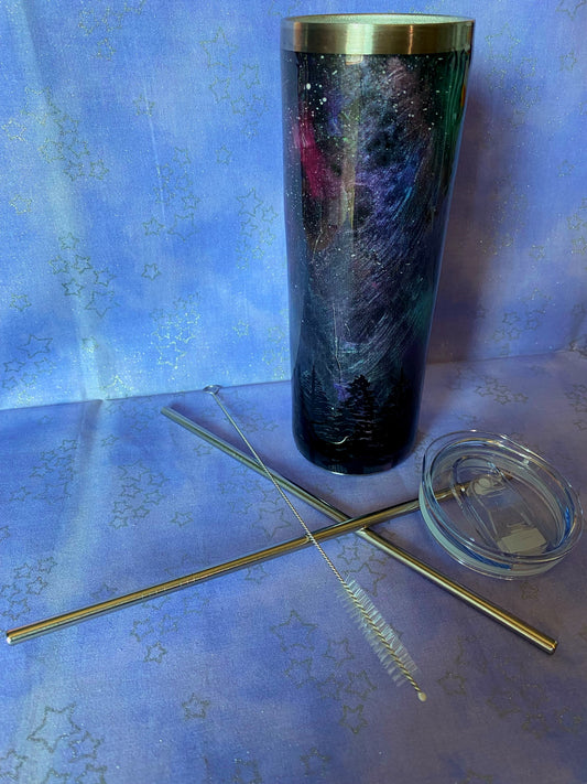 Night Sky Galaxy Tumbler