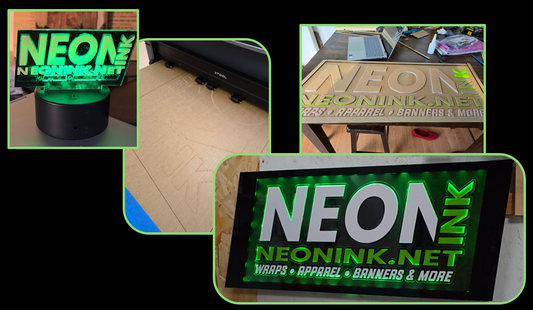 Custom Business Sign for NeonInk