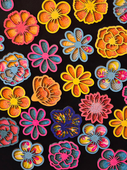 Flower Magnet 3-Pack
