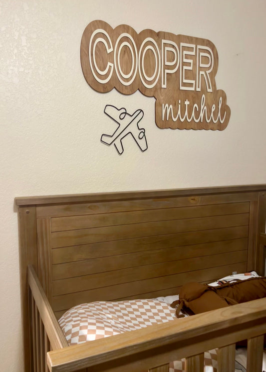 Nursery Name Sign