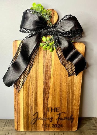 Cutting Board w/Custom Engraving