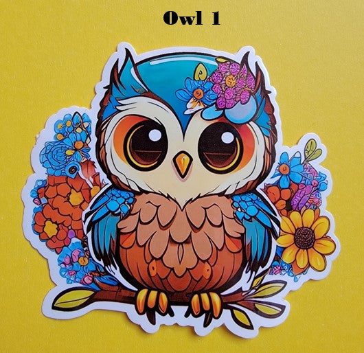 Owl Stickers