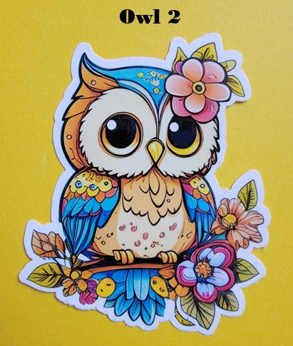 Owl Stickers