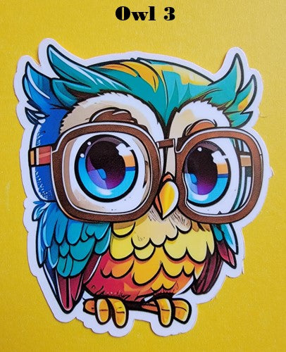 Owl Stickers