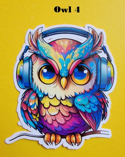 Owl Stickers