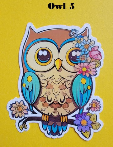 Owl Stickers