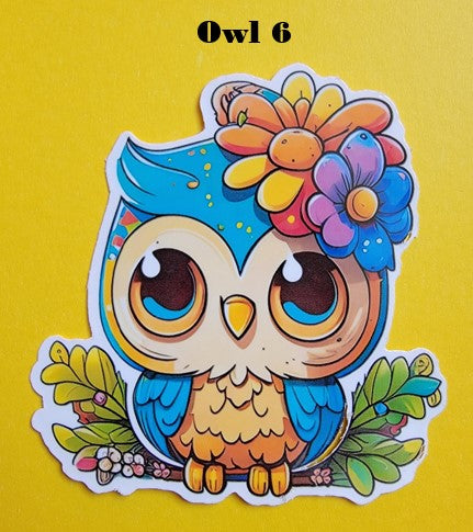 Owl Stickers